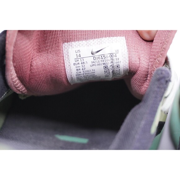 Nike React Pegasus Trail 4 Men's Size 14 Running Shoes Black Mint Foam - Picture 5 of 6